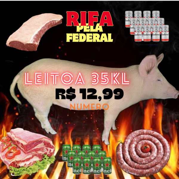 🐖 Leitoa Mais Kit  🍡 Churrasco
